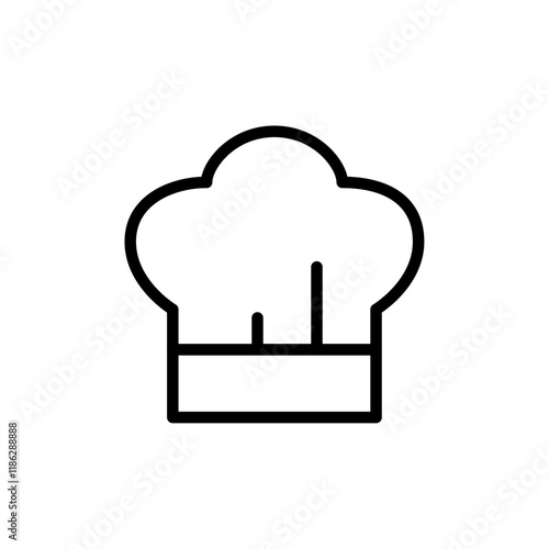 Chef icon Thin vector set