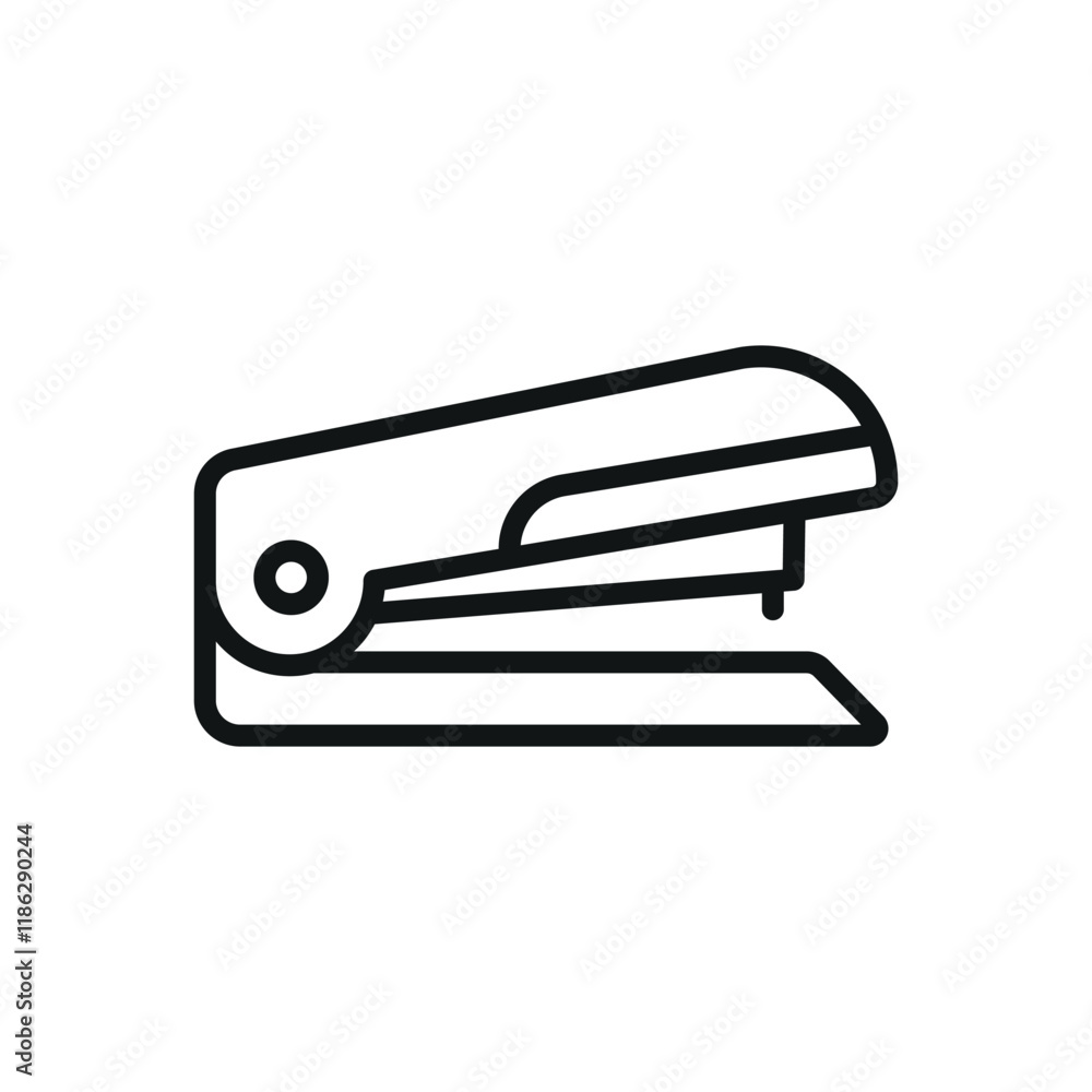 Stapler icon with a clean and professional design, perfect for enhancing office, productivity, or business-themed projects Stapler icon with a clean and professional design, perfect for enhancing office, productivity, or business-themed projects