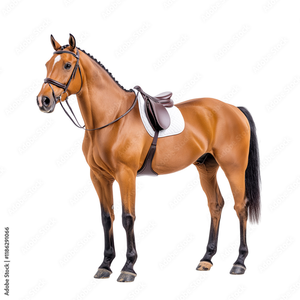 Obraz premium horse isolated on white