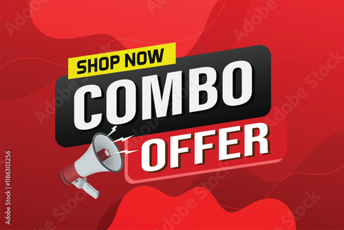 "combo offer sale word mega phone concept vector illustration and 3d style, landing page, template, ui, web, mobile app, poster, banner, flyer, background, gift card, coupon, label, wallpaper
"

