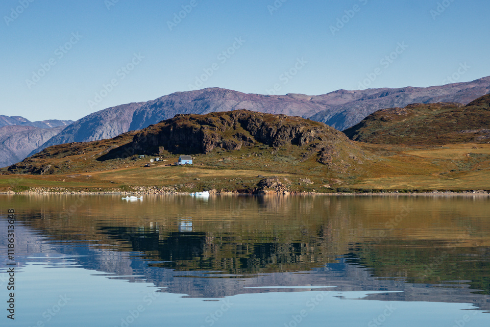 Beautiful town of Igaliku and surrounding area (South Greenland) Beautiful town of Igaliku and surrounding area (South Greenland)