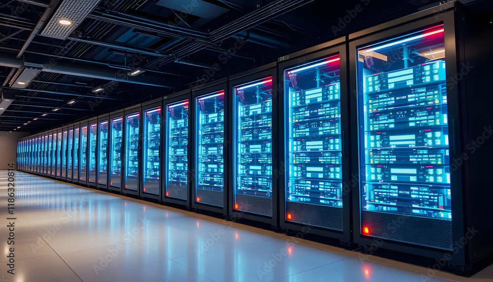 energy backup system for servers, Dreamy, with white tones energy backup system for servers, Dreamy, with white tones