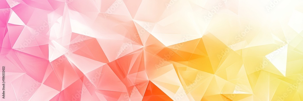 Obraz premium Modern Abstract Broadcast Background With Cheerful And Vivid Colors, Geometric Pattern
