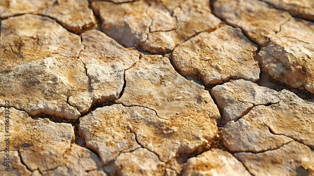 Cracked Earth Realistic Image Cracked Earth Realistic Image