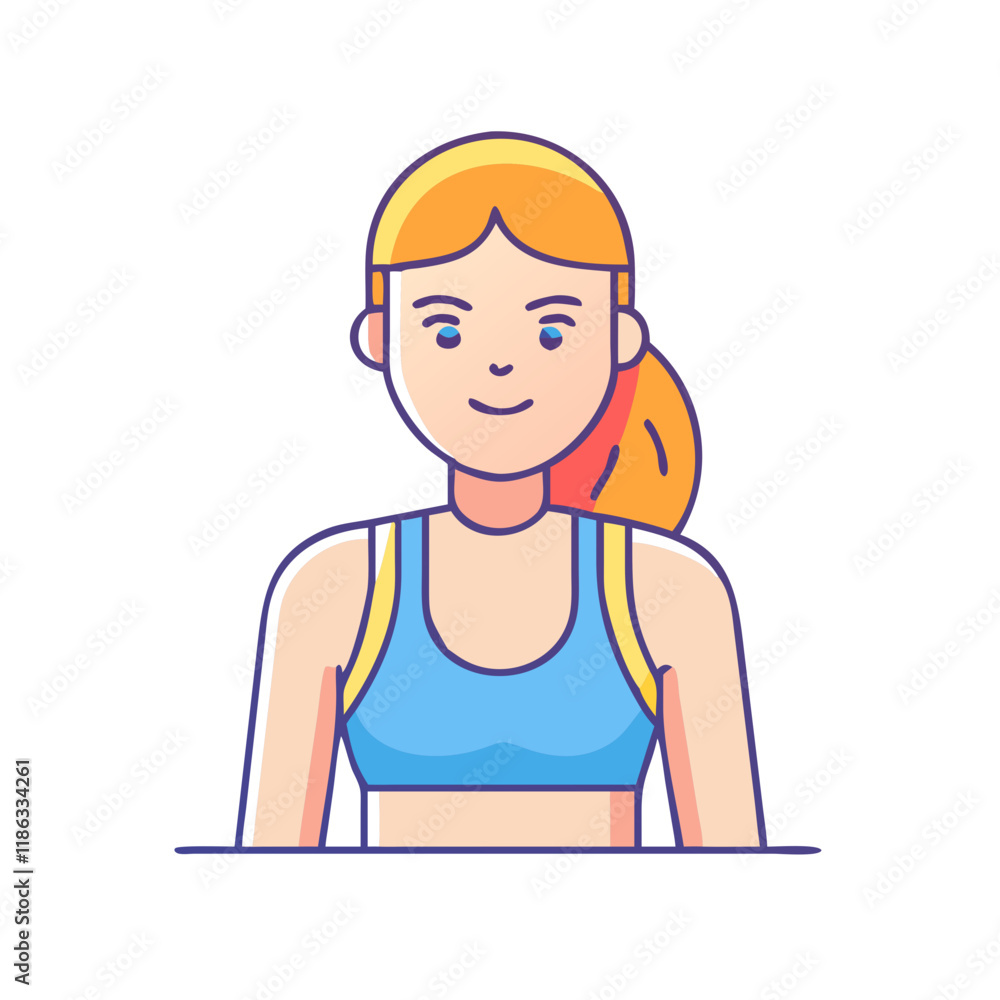 female athlete vector icon, women’s day vector illustration - simple illustration of female athlete perfect for logos, and holidays -themed designs. female athlete vector icon, women’s day vector illustration - simple illustration of female athlete perfect for logos, and holidays -themed designs.