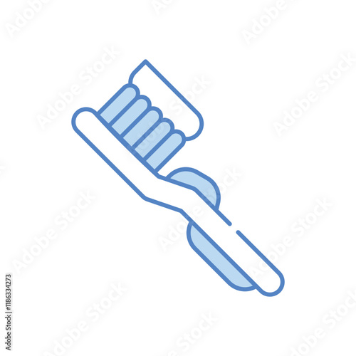 Toothbrush vector icon