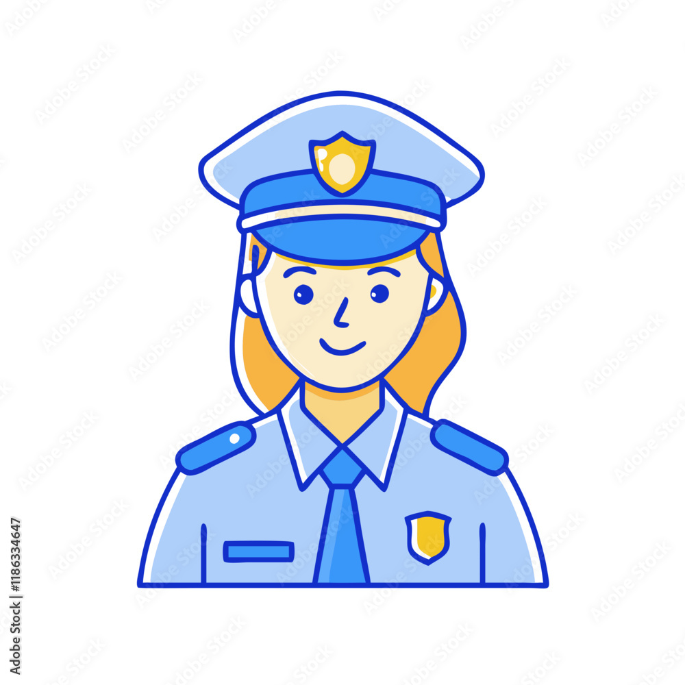 female police officer vector icon, women’s day vector illustration - simple illustration of female police officer perfect for logos, and holidays -themed designs. female police officer vector icon, women’s day vector illustration - simple illustration of female police officer perfect for logos, and holidays -themed designs.