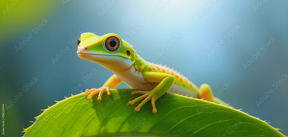 Obraz premium Gecko 