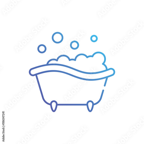 Bubble Bath vector icon