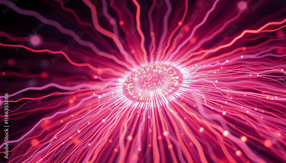 Close up on an electric orb energy pulses futuristic technology, isometry, with white tones Close up on an electric orb energy pulses futuristic technology, isometry, with white tones