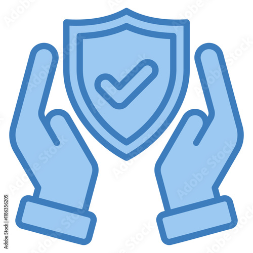 Protection Icon Element For Design