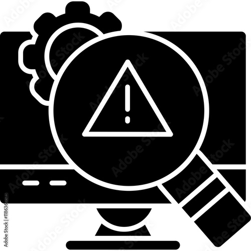 Slika na platnu Vulnerable Icon
