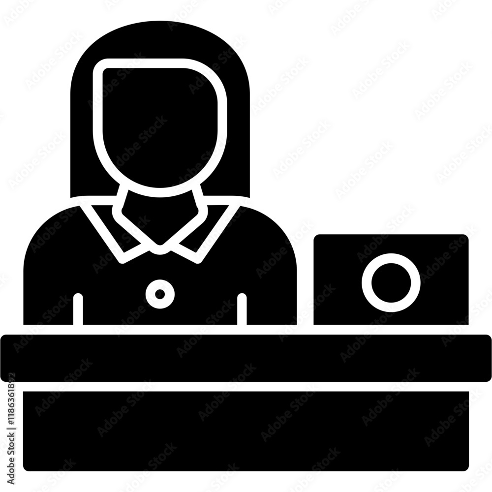 Legal Secretary Icon