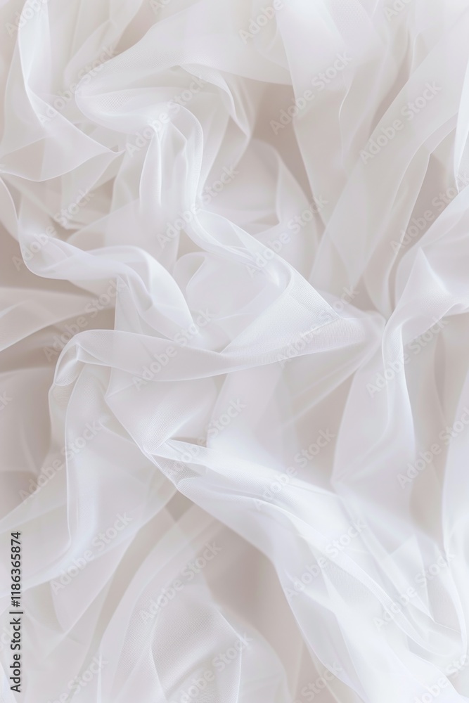 Fototapeta premium Abstract soft gradient white background wallpaper with copy space