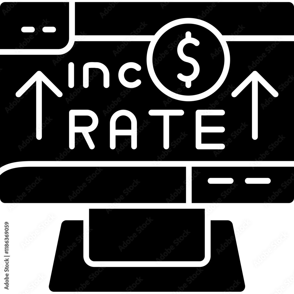 Checkout Abandonment Rate Icon Checkout Abandonment Rate Icon