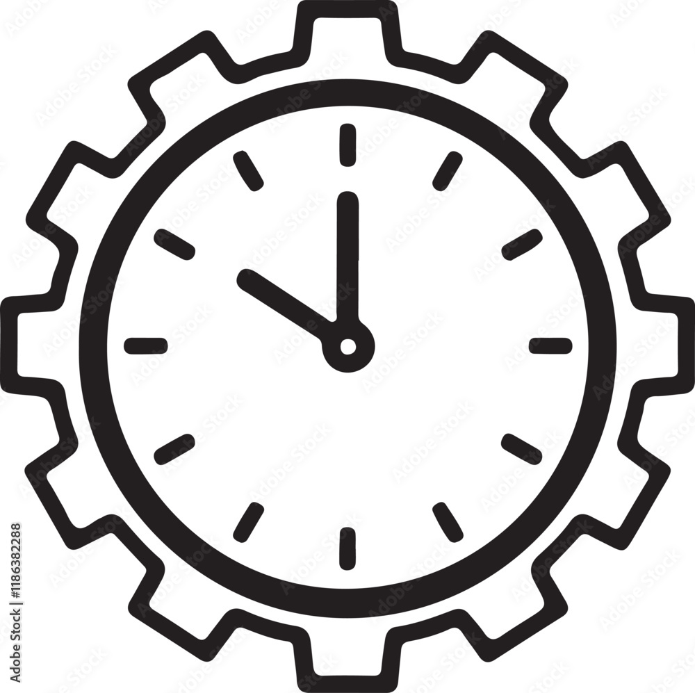 time management icon. vector line icon for your website, mobile, presentation, and logo design. time management icon. vector line icon for your website, mobile, presentation, and logo design.
