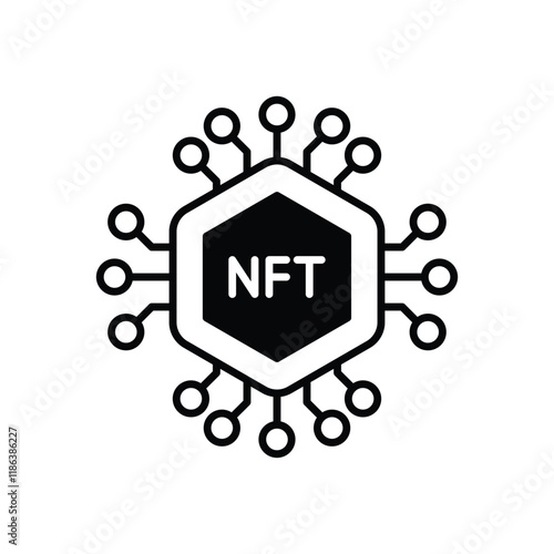 Token vector icon