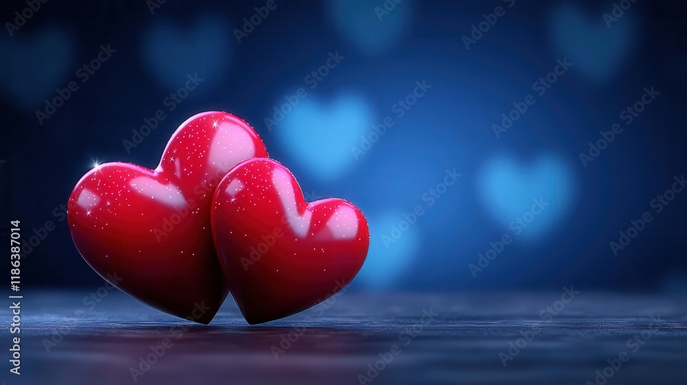 Backdrop featuring animated hearts and sparkles projected by vibrant Valentine s themed stage lighting Backdrop featuring animated hearts and sparkles projected by vibrant Valentine s themed stage lighting
