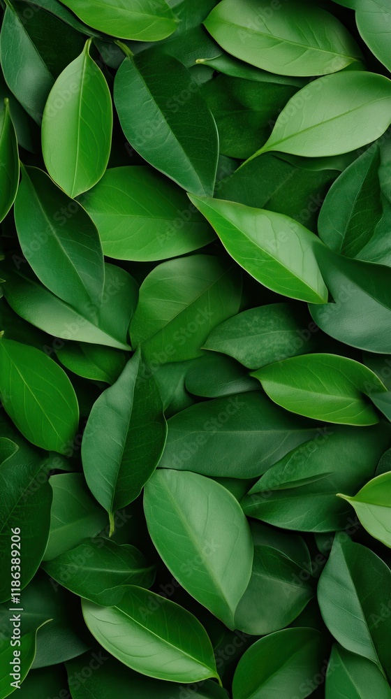 Fototapeta premium Close-Up of Green Leaves