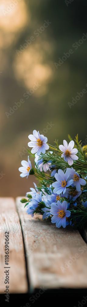 Fototapeta premium Zarte Kirschblüten in sanftem Licht für einen frühlingshaften Eindruck