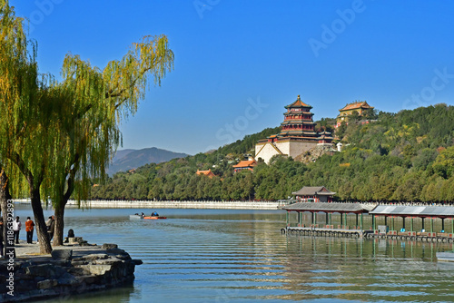 Beijingi; China - november 6 2024 : Summer Palace photo