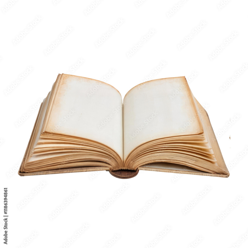 Open Book, Blank Pages Open Book, Blank Pages