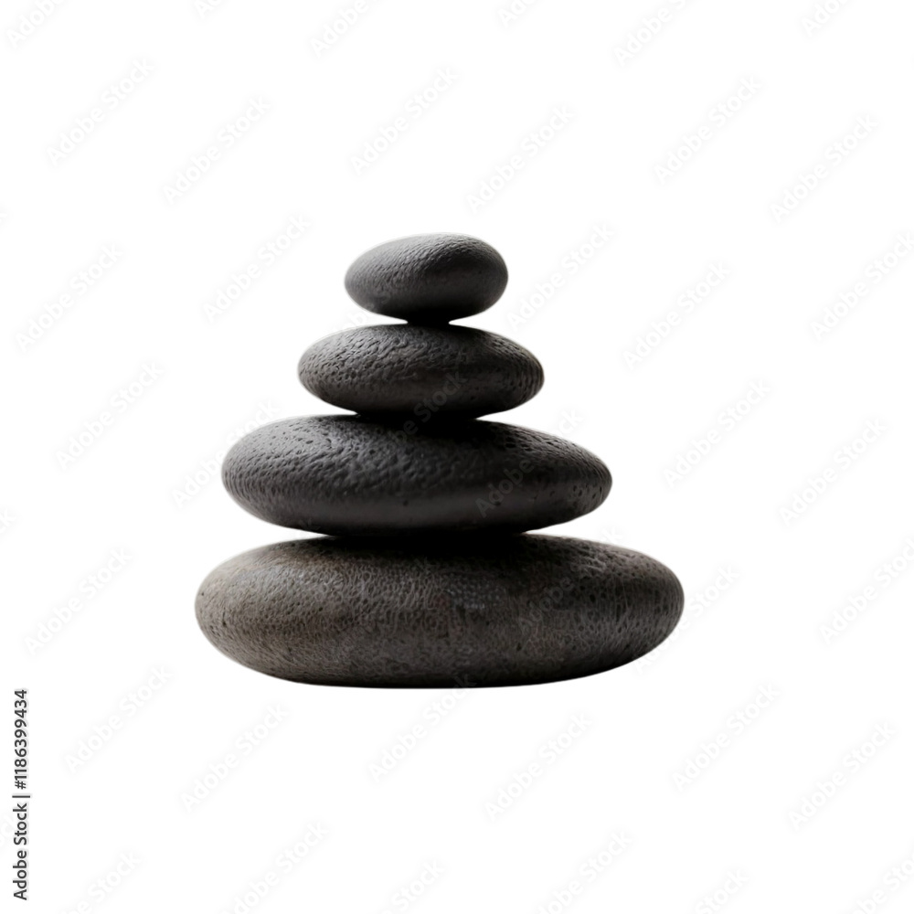 Serene Stacked Stones: Find your center with this image of smooth, dark grey stones balanced in a pyramid shape, symbolizing peace, stability, and harmony. Serene Stacked Stones: Find your center with this image of smooth, dark grey stones balanced in a pyramid shape, symbolizing peace, stability, and harmony.
