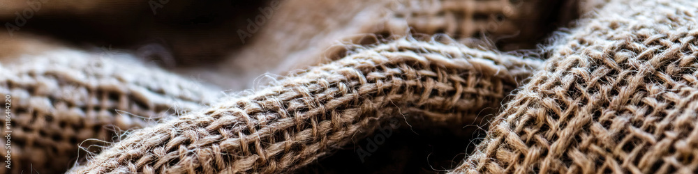 Close-up of Light Brown Knit Textile Close-up of Light Brown Knit Textile