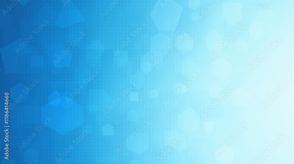 Abstract Blue Hexagonal Background Abstract Blue Hexagonal Background