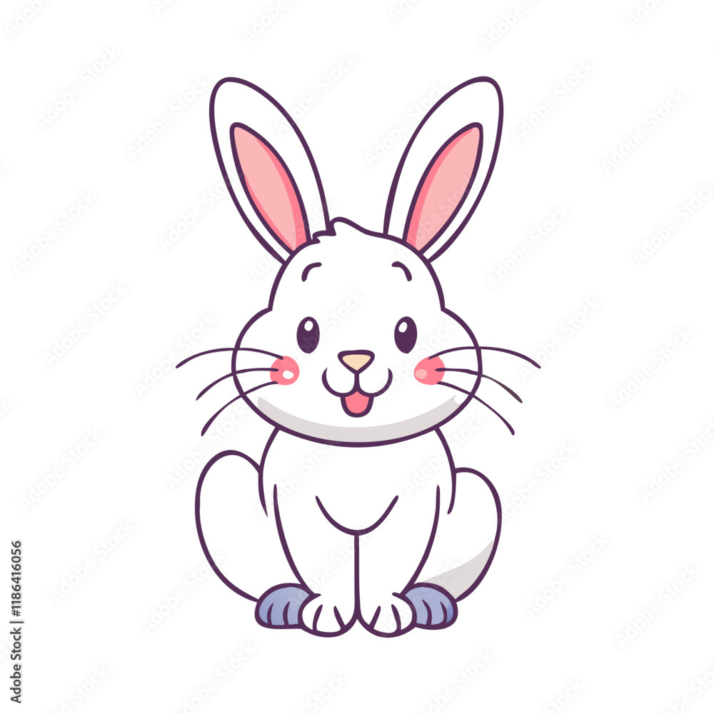 bunny rabbit vector icon, spring vector illustration - simple illustration of bunny rabbit perfect for logos, and spring -themed designs. bunny rabbit vector icon, spring vector illustration - simple illustration of bunny rabbit perfect for logos, and spring -themed designs.