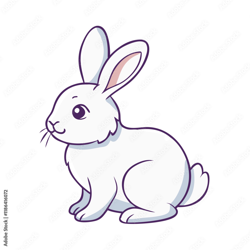 bunny rabbit vector icon, spring vector illustration - simple illustration of bunny rabbit perfect for logos, and spring -themed designs. bunny rabbit vector icon, spring vector illustration - simple illustration of bunny rabbit perfect for logos, and spring -themed designs.