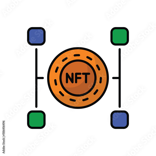 Defi vector icon