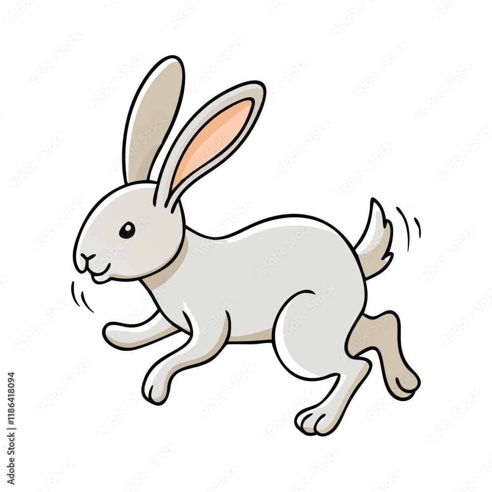 rabbit hopping vector icon, spring vector illustration - simple illustration of rabbit hopping perfect for logos, and spring -themed designs. rabbit hopping vector icon, spring vector illustration - simple illustration of rabbit hopping perfect for logos, and spring -themed designs.