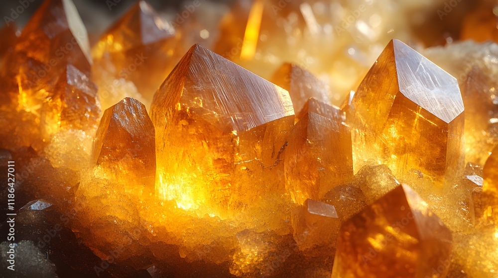 Artistic Representation of a Citrine Crystal Background with Golden Tones and Unique Geometric Shapes Artistic Representation of a Citrine Crystal Background with Golden Tones and Unique Geometric Shapes