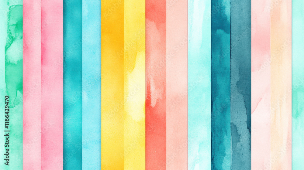 Seamless pattern, A vibrant pastel tone background featuring watercolor elements, suitable for creative projects and visually appealing designs. Seamless pattern, A vibrant pastel tone background featuring watercolor elements, suitable for creative projects and visually appealing designs.