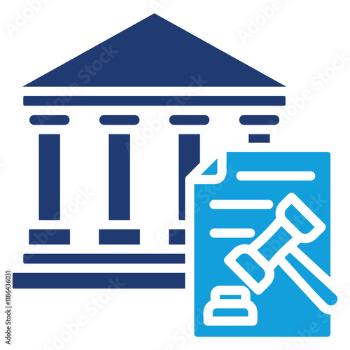 Regulatory Authority Icon Element For Design