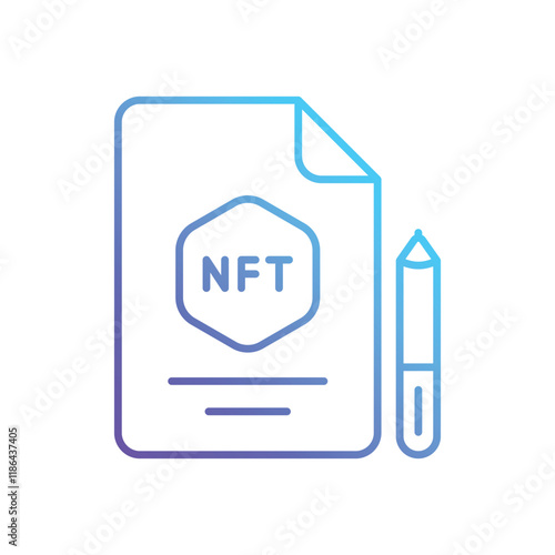 Smart Contract vector icon