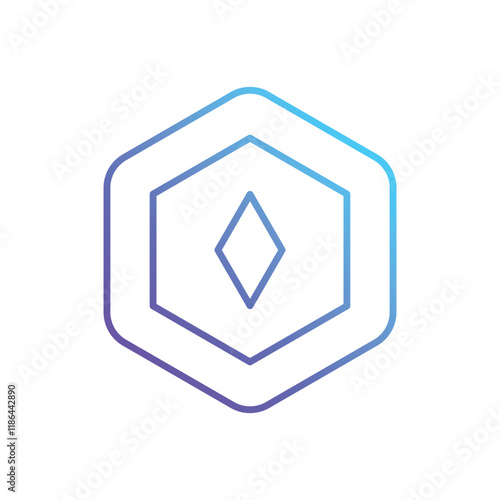 Token vector icon
