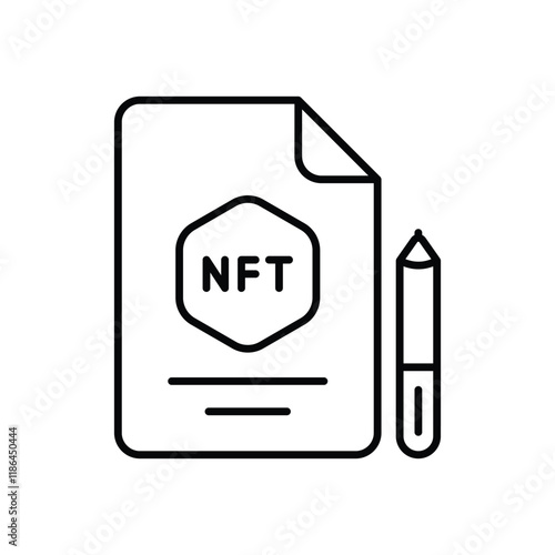 Smart Contract vector icon