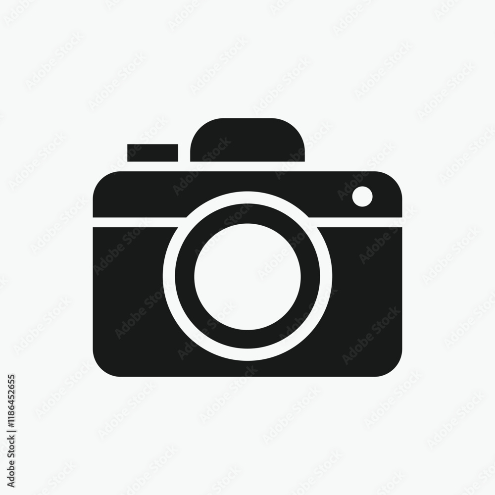 Camera clipart vector illustration, Photo camera vector icon, Camera icon isolated Camera clipart vector illustration, Photo camera vector icon, Camera icon isolated