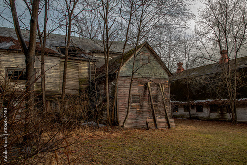 Abandoned barn in the Delaware Water Gap National Recreation Area photo