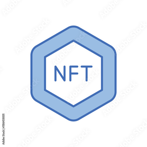 Nft vector icon