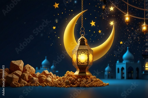 eid mubarak greeting card