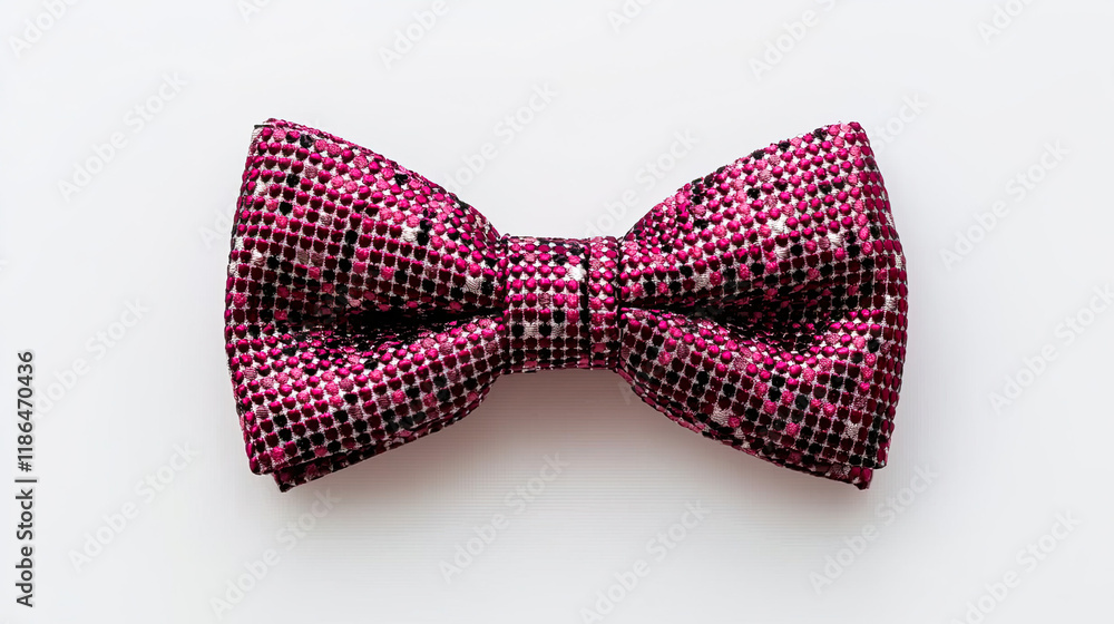 Pink Bow Tie Isolated on White Background, Featuring a Classic and Elegant Design, Perfect for Fashion, Accessories, and Formal Event Styling Projects Pink Bow Tie Isolated on White Background, Featuring a Classic and Elegant Design, Perfect for Fashion, Accessories, and Formal Event Styling Projects