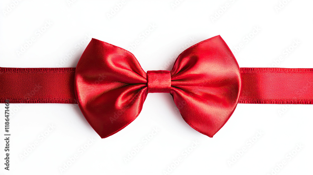 Red Bow Tie Isolated on White Background, Featuring a Classic and Elegant Design, Perfect for Fashion, Accessories, and Formal Event Styling Projects Red Bow Tie Isolated on White Background, Featuring a Classic and Elegant Design, Perfect for Fashion, Accessories, and Formal Event Styling Projects