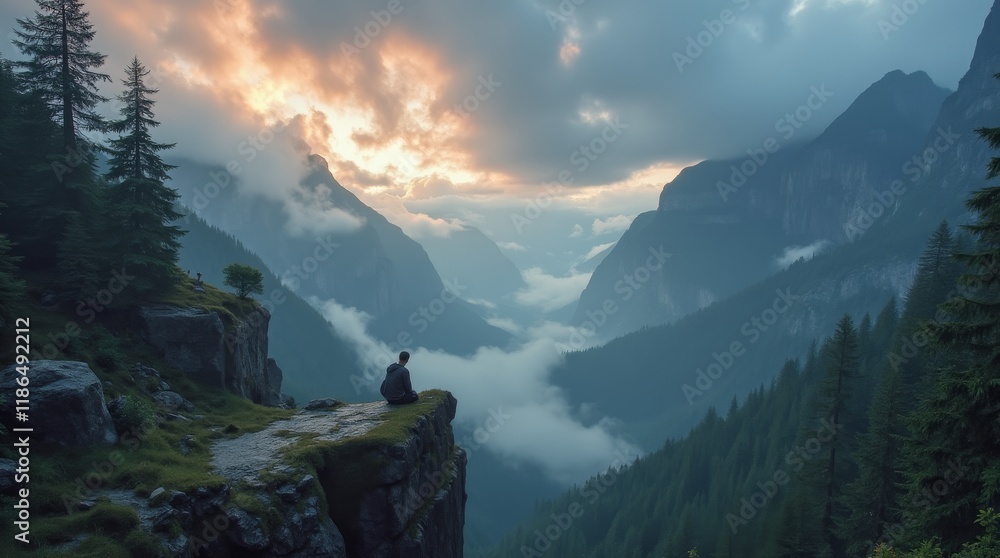 Fototapeta premium Hidden Wonders: Captivating Visuals of Rare and Untouched Destinations