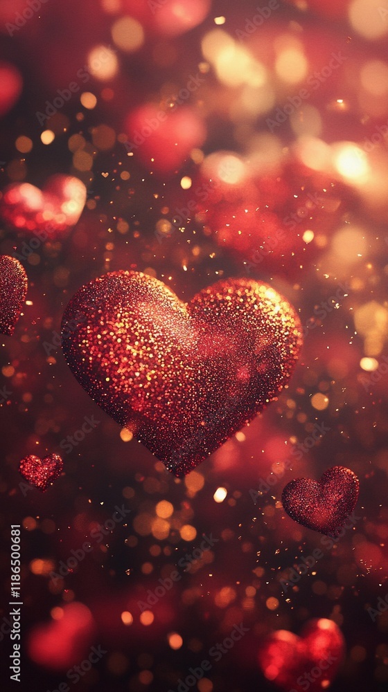 Soft glowing heart-shaped lights blending into a faded blush backdrop, creating a gentle romantic mood, book illustration style Soft glowing heart-shaped lights blending into a faded blush backdrop, creating a gentle romantic mood, book illustration style