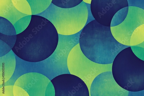 background for a business card with blue and green in vector