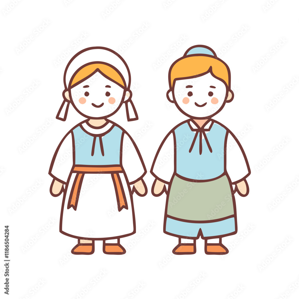 children in traditional dress vector icon, eid al-fitr vector illustration - simple illustration of children in traditional dress perfect for logos, and eid al-fitr-themed designs. children in traditional dress vector icon, eid al-fitr vector illustration - simple illustration of children in traditional dress perfect for logos, and eid al-fitr-themed designs.