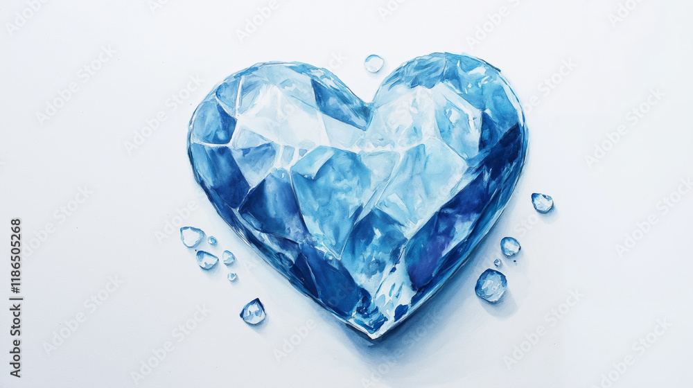 Valentines Day Abstract Background Banner with Red Hearts and Romantic Love Concept